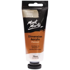 Dimension Acrylic Paint 75ml Tube- Neutral Grey