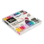 Dual Tip Fabric Markers 12pc