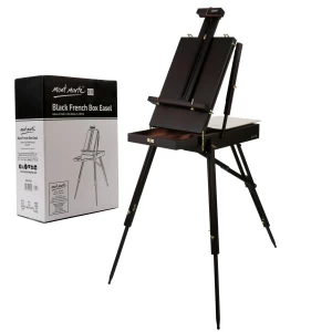 Black French Box Easel