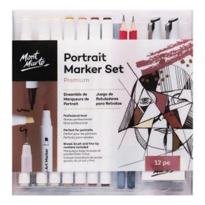 Portrait Alcohol Marker Set 12pc