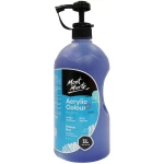 Acrylic Colour Paint 1L Bottle - Phthalo Blue