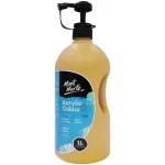 Acrylic Colour Paint 1L Bottle - Yellow Ochre