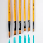 Acrylic Brushes Set 6pc