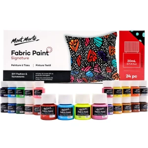 Fabric Paint Set 24pc x 20ml