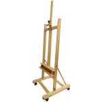 Large Studio Easel with Castors