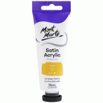 Satin Acrylic Paint 75ml Tube - Gold