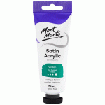 Satin Acrylic Paint 75ml Tube - Viridian