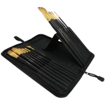 Studio Brush Set in Easel Wallet 15pc