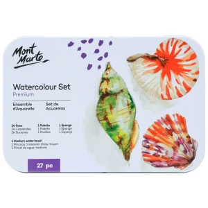 Watercolour Paint Set 27pc