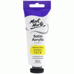 Satin Acrylic Paint 75ml Tube - Cadmium Yellow