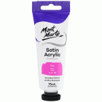 Satin Acrylic Paint 75ml Tube - Pink