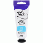 Satin Acrylic Paint 75ml Tube - Sky Blue