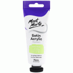 Satin Acrylic Paint 75ml Tube - Yellow Green