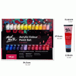 Acrylic Colour Paint Set 48pc x 36ml