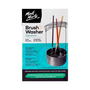 Brush Washer Signature Stainless Steel