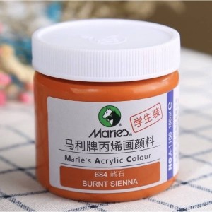 Acrylic Colour 100ml Burint Siena