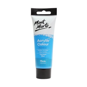 Acrylic Colour Paint 75ml- Cerulean Blue