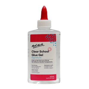 Clear School Glue 147ml washable