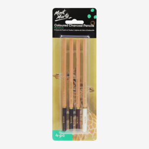 Coloured Charcoal Pencils Signature 4pc