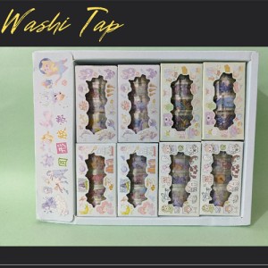 Craft Printed Different Design Decoration Washi Tape set (8box=32roll)