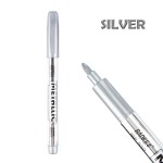 Baoke Metallic Silver Color Marker Pen