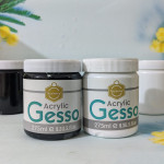 Keep Smiling Artists Acrylic Gesso 275ml Black & White