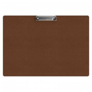 Drawing Clip Board - Big - Brown