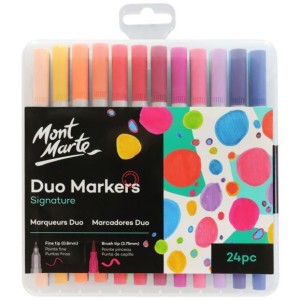 Duo Markers 24pc