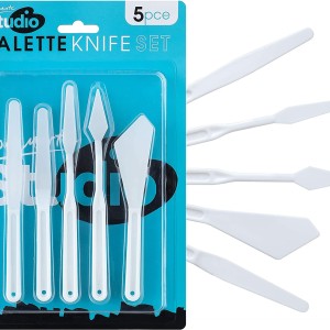 Plastic Palette Knife Set Discovery 5pc