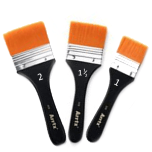 Keep Smiling Flat Brush 3pc Set