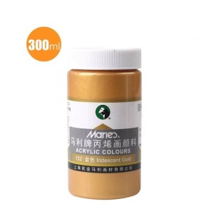 Acrylic Colour 300ml Gold