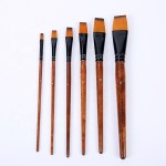 Artist Flate Brush Set 6ps