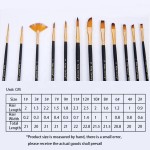 Keep Smiling Artist Brush Set 12pcs