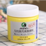 Acrylic Colour 100ml Lemon Yellow