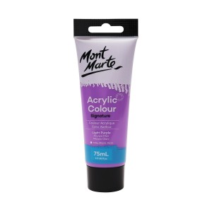 Acrylic Colour Paint 75ml- Light Purple