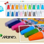 Marie's Oil Pastel Set - 18 Assorted Colors