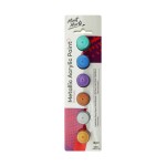 Metallic Acrylic Paint Discovery 6pc x 3.6ml