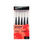 Mini Detail Brushes 5pc