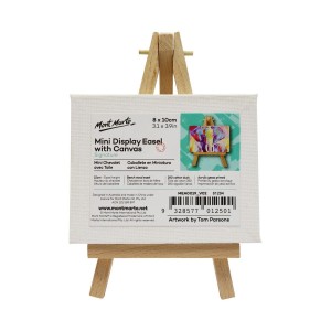 Mini Display Easel with Canvas 8 x 10cm (3.1 x 3.9in)