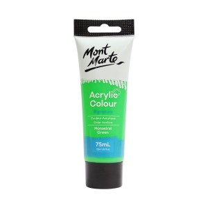 Acrylic Colour Paint 75ml- Monastral Green