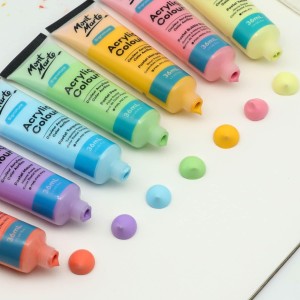 Mont Mart Acrylic Colour Pastel Paint Set Signature 18colors