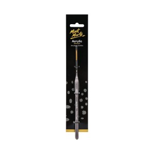 Artist Acrylic Brush Premium Taklon Rigger 1