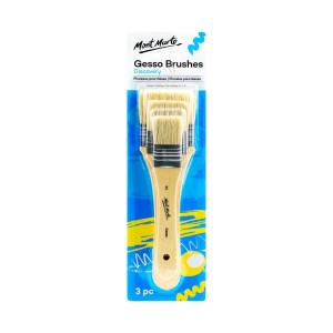 Mont Marte Gesso Brushes 3pc