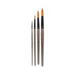 Gallery Series Brush Set Acrylic 4pce