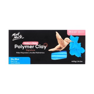 Make n Bake Polymer Clay  400g - Sky Blue