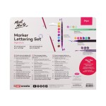 Marker Lettering Set Signature 34pc