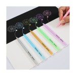 Pastel Ink Pens Fine Tip Signature 6pc