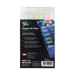 Pastel Ink Pens Fine Tip Signature 6pc