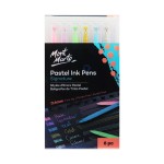 Pastel Ink Pens Fine Tip Signature 6pc