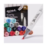 Dual Tip Art Markers in Case Premium 24pc